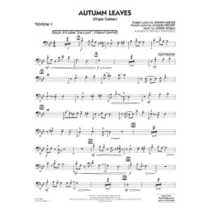 Autumn Leaves (Hojas Caídas) (arr. Michele Fernández) - Trombone 3