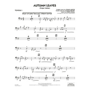 Autumn Leaves (Hojas Caídas) (arr. Michele Fernández) - Trombone 4