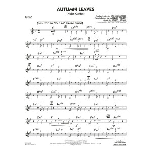Autumn Leaves (Hojas Caídas) (arr. Michele Fernández) - Guitar