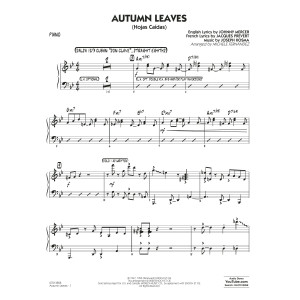 Autumn Leaves (Hojas Caídas) (arr. Michele Fernández) - Piano