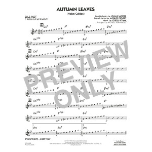 Autumn Leaves (Hojas Caídas) (arr. Michele Fernández) - C Solo Sheet