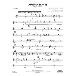 Autumn Leaves (Hojas Caídas) (arr. Michele Fernández) - Alto Sax 1