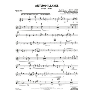 Autumn Leaves (Hojas Caídas) (arr. Michele Fernández) - Tenor Sax 1