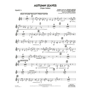 Autumn Leaves (Hojas Caídas) (arr. Michele Fernández) - Trumpet 3