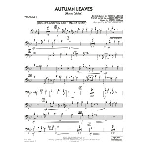 Autumn Leaves (Hojas Caídas) (arr. Michele Fernández) - Trombone 1