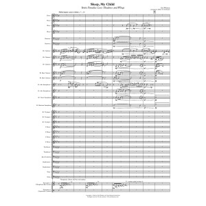 Sleep, My Child (from Paradise Lost: Shadows and Wings) - Conductor Score (Full Score)