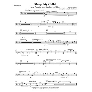 Sleep, My Child (from Paradise Lost: Shadows and Wings) - Bassoon 1