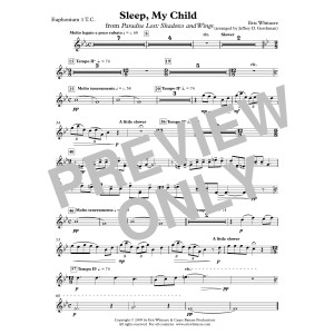 Sleep, My Child (from Paradise Lost: Shadows and Wings) - Euphomium 1 T.C.