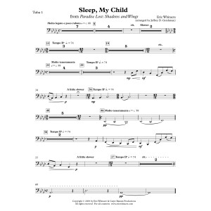 Sleep, My Child (from Paradise Lost: Shadows and Wings) - Tuba 1