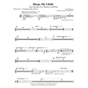 Sleep, My Child (from Paradise Lost: Shadows and Wings) - Percussion 1