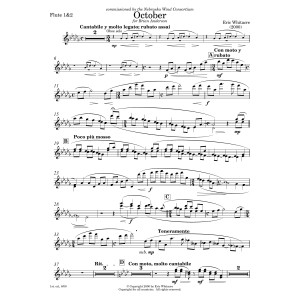 October - Flute 1,2