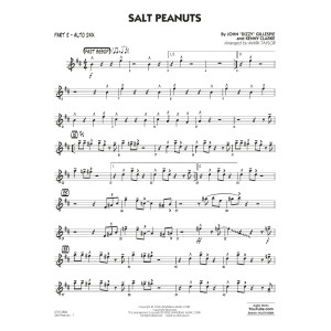 Salt Peanuts (arr. Mark Taylor) - Part 2 - Alto Sax