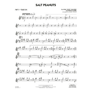 Salt Peanuts (arr. Mark Taylor) - Part 3 - Tenor Sax