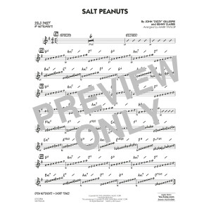 Salt Peanuts (arr. Mark Taylor) - Bb Solo Sheet