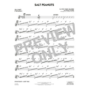 Salt Peanuts (arr. Mark Taylor) - Eb Solo Sheet