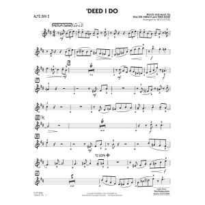 'Deed I Do (arr. Rick Stitzel) - Alto Sax 2