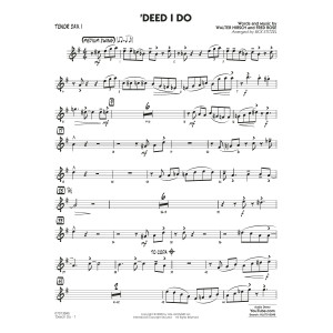 'Deed I Do (arr. Rick Stitzel) - Tenor Sax 1