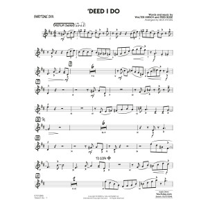 'Deed I Do (arr. Rick Stitzel) - Baritone Sax