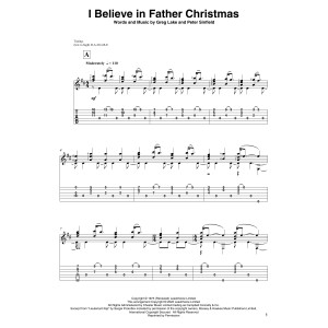 I Believe In Father Christmas (arr. David Jaggs)