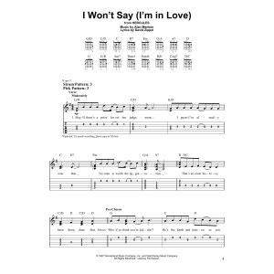 I Won't Say (I'm In Love) (from Hercules)
