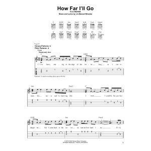 How Far I'll Go (from Moana)
