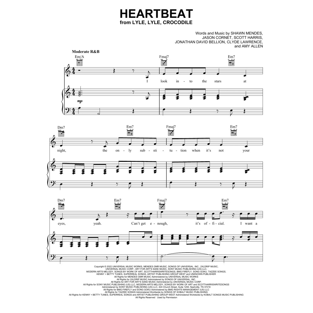 Heartbeat (from Lyle, Lyle, Crocodile)