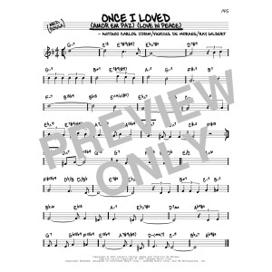 Once I Loved (Amor Em Paz) (Love In Peace) (arr. David Hazeltine)