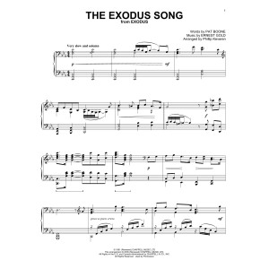 The Exodus Song (from Exodus) (arr. Phillip Keveren)