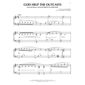 God Help The Outcasts (from The Hunchback Of Notre Dame) (arr. Phillip Keveren)