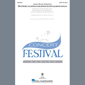 Supercalifragilisticexpialidocious (from Mary Poppins) (arr. John Leavitt) - Percussion Score