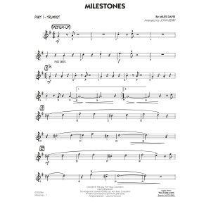 Milestones (arr. John Berry) - Part 1 - Bb Trumpet