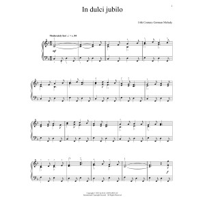 In Dulci Jubilo