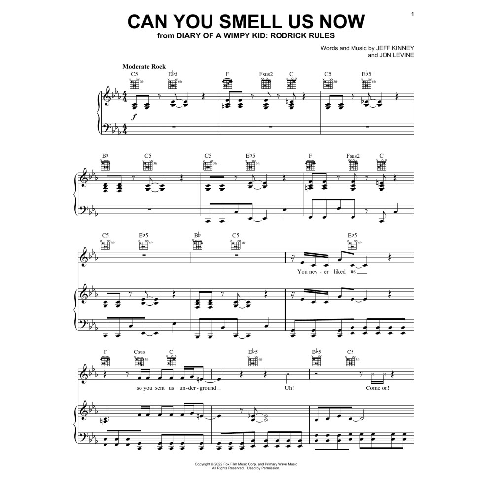 Can You Smell Us Now (from Diary of a Wimpy Kid: Rodrick Rules)
