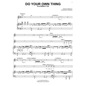 Do Your Own Thing (from Bring It On: The Musical)