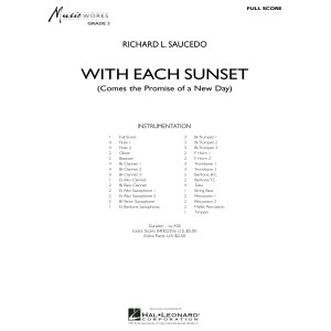 With Each Sunset (Comes the Promise of a New Day) - Full Score