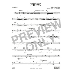 Obi-Wan (arr. Michael Brown) - Trombone 2