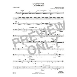Obi-Wan (arr. Michael Brown) - Baritone B.C.