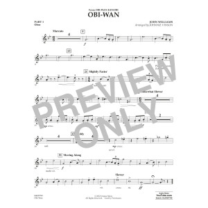 Obi-Wan (arr. Johnnie Vinson) - Pt.1 - Oboe