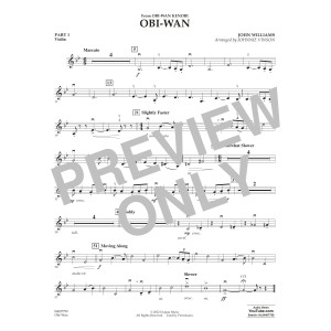 Obi-Wan (arr. Johnnie Vinson) - Pt.1 - Violin