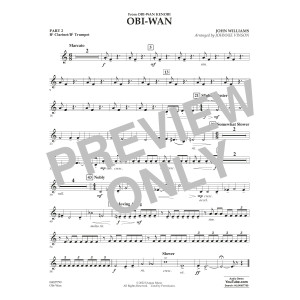 Obi-Wan (arr. Johnnie Vinson) - Pt.2 - Bb Clarinet/Bb Trumpet
