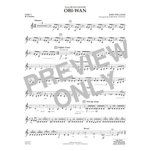 Obi-Wan (arr. Johnnie Vinson) - Pt.3 - Bb Clarinet