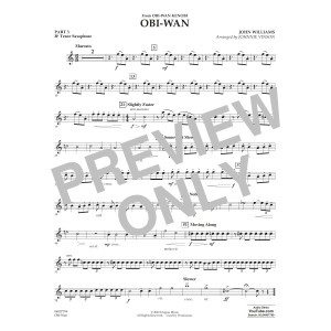 Obi-Wan (arr. Johnnie Vinson) - Pt.3 - Bb Tenor Saxophone