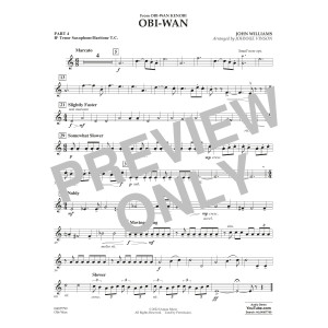 Obi-Wan (arr. Johnnie Vinson) - Pt.4 - Bb Tenor Sax/Bar. T.C.