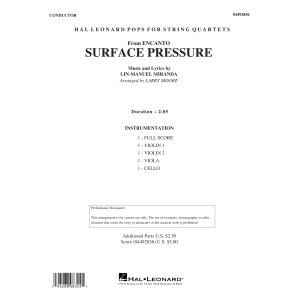 Surface Pressure (from Encanto) (arr. Larry Moore) - Conductor Score (Full Score)