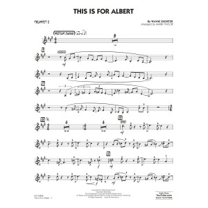 This Is For Albert (arr. Mark Taylor) - Trumpet 2