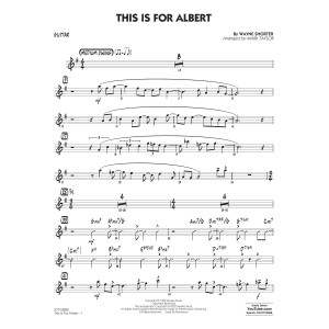 This Is For Albert (arr. Mark Taylor) - Guitar