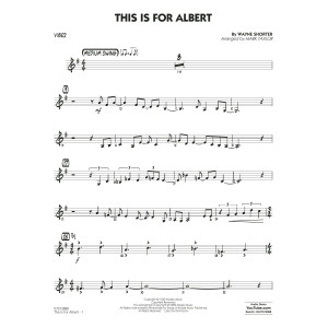 This Is For Albert (arr. Mark Taylor) - Vibes