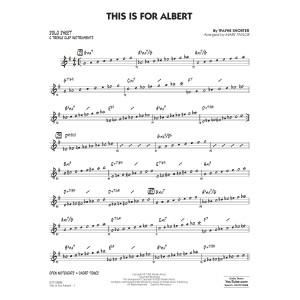 This Is For Albert (arr. Mark Taylor) - C Solo Sheet