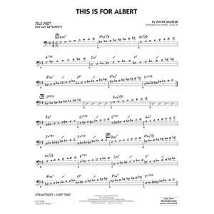 This Is For Albert (arr. Mark Taylor) - Bass Clef Solo Sheet