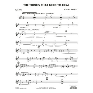 The Things That Need To Heal - Alto Sax 2